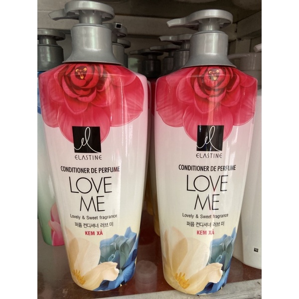 Dầu xả Love me Elastine Hàn quốc 600ml