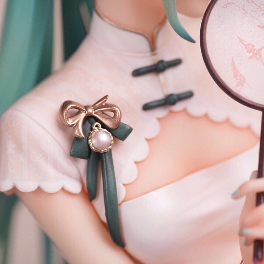 Phiên bản Trung Quốc của Hatsune Miku Shaohua Cheongsam 1/7 mô hình làm bằng tay món quà trang trí mô hình quà tặng