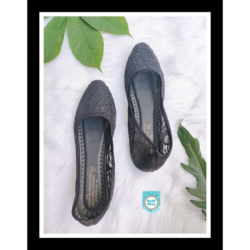 0Giày búp bê lưới hoa NAHI BB06 | BigBuy360 - bigbuy360.vn