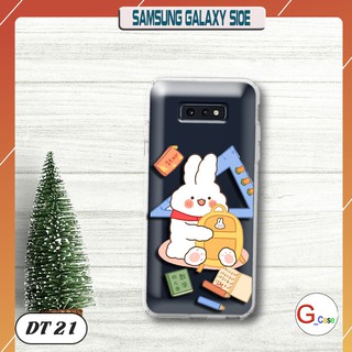 Ốp lưng samsung galaxy s10e dẻo trong in hình