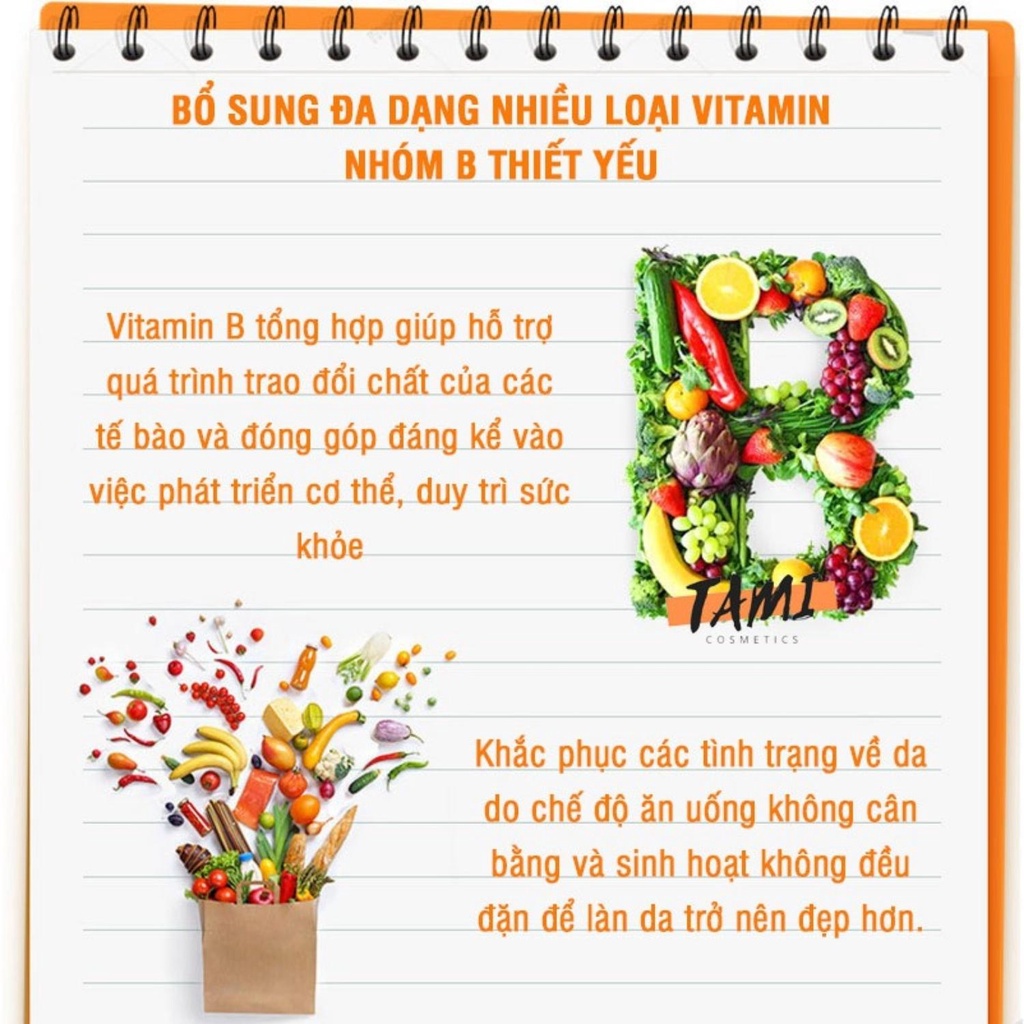 Viên uống Vitamin B tổng hợp DHC bổ sung 8 loại vitamin B 30/90 ngày