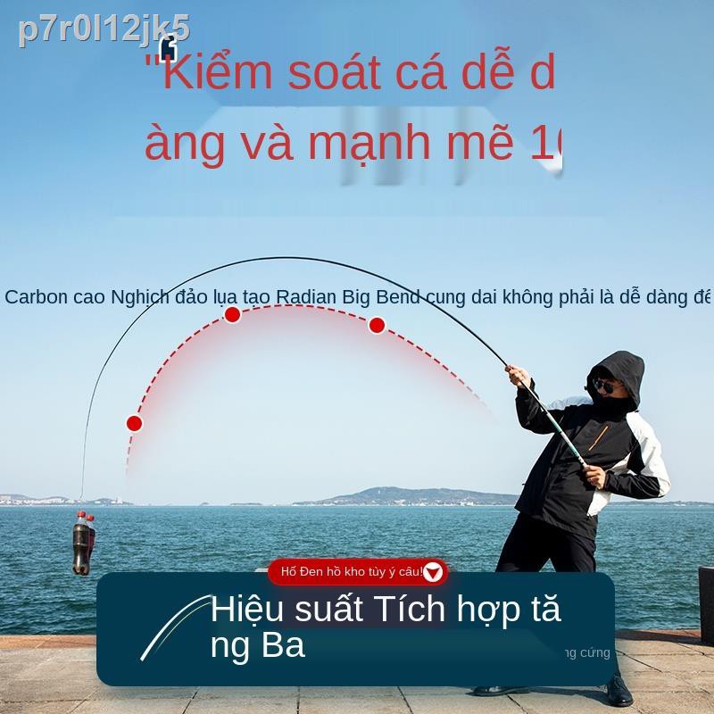 ❈✻❁Cần câu cá siêu ngắn đoạn siêu ngắn mini cho trẻ em cần câu cầm tay siêu nhẹ siêu cứng cần câu nhỏ bỏ túi thiết bị và