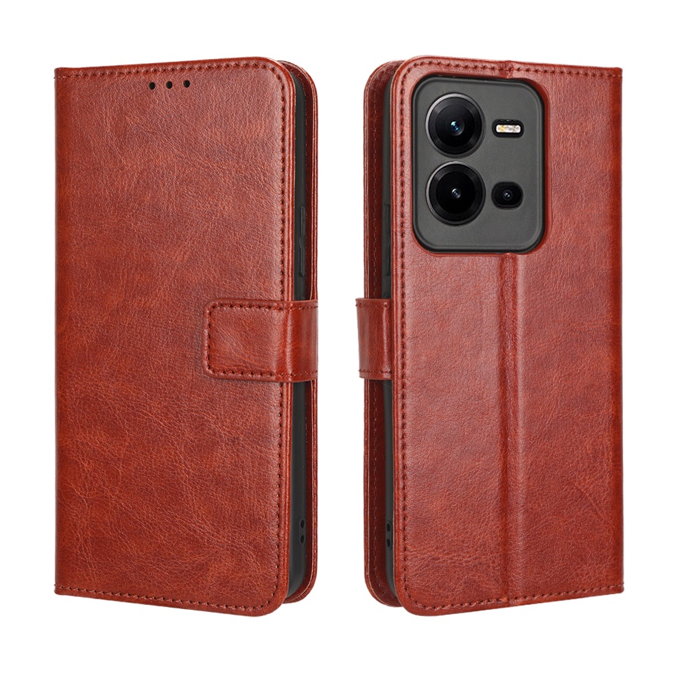 Bao Da PU Điện Thoại Nắp Lật Kèm Ví Cho Vivo V25 5G V25e Vivo V25e V25 5G VivoV25 VivoV25e