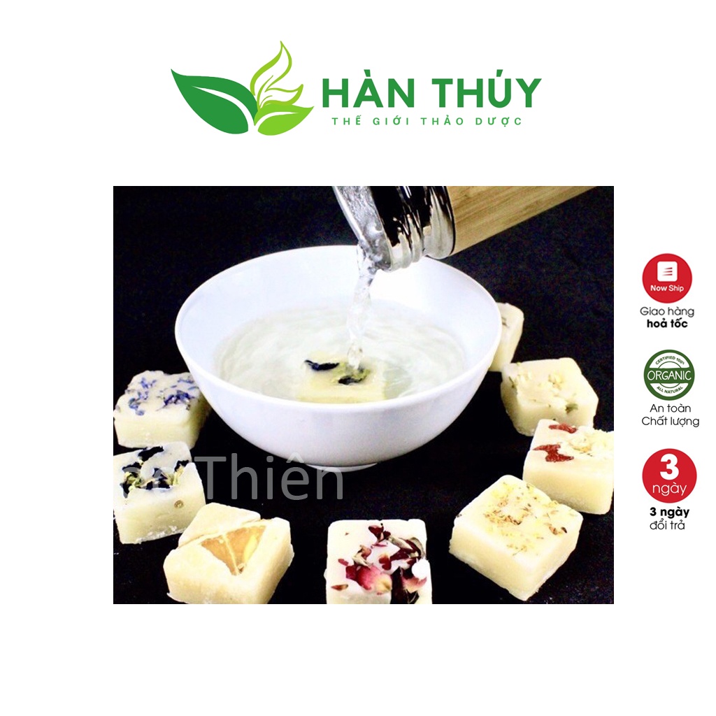 Trà Hoa Cúc TRATHUY03 Hoa Cúc Đường Phèn Thảo Mộc HÀN THÚY Gồm Hoa Nhài, Atiso, Đậu Biếc, Mật Ong, Lavender, Cúc