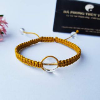 Vòng đan dây mix đá phong thủy ( thông báo size cổ tay)