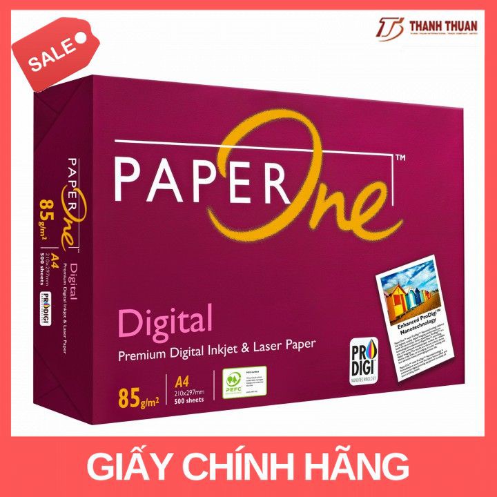 [Mã LIFEBOOK1 giảm 30K đơn 150K] Giấy A4 Paperone 100 gsm