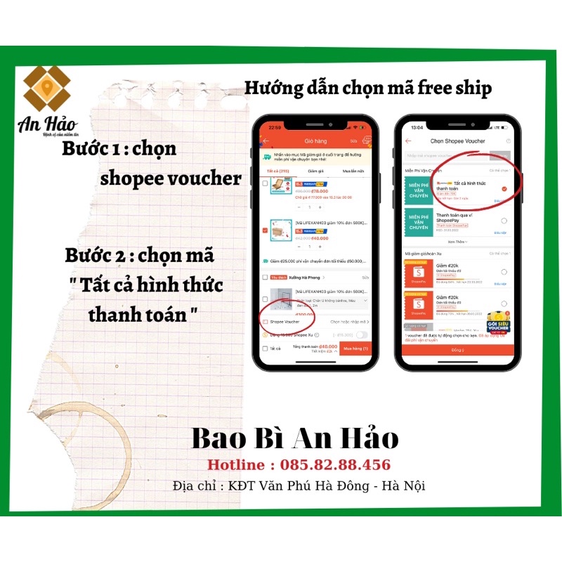 10m Bóng khí gói hàng khổ 30cm chống xốc An Hảo chống va đập dùng được cho tất cả các mặt hàng
