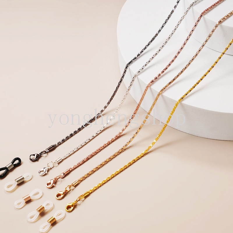 Dây Xích Kim Loại Đeo Mắt Kính Chống Trượt Chống Mất Thời Trang