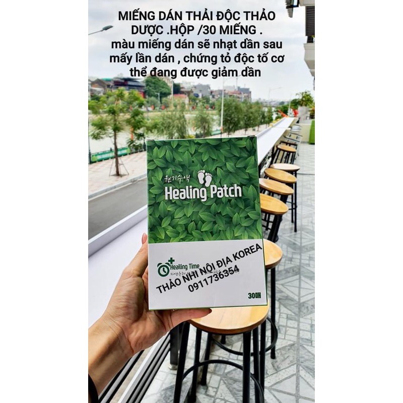 Miếng dán thải độc chân Healing Patch