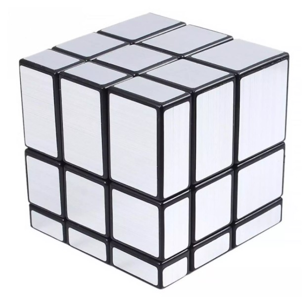 Rubik Biến Thể Mirror Cube 3x3 Rubic Gương màu bạc