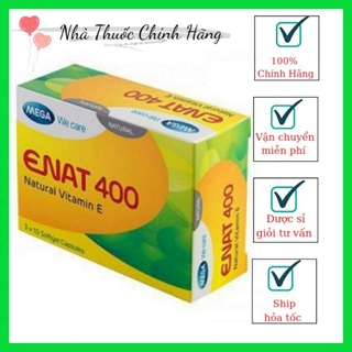 💥Cam kết chính hãng💥Viên uống đẹp da Enat 400💥(30 viên)