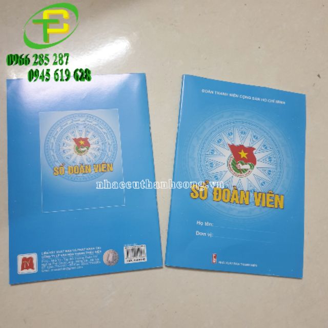 Combo 50 quyển sổ đoàn xanh