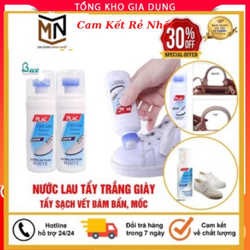 Nước Lau Giày Plac, Tẩy Vết Ố, Vết Bẩn Cho Giày Dép,Túi Xách - Giá Bản Tại Xưởng Sản Xuất