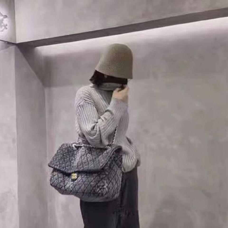 Túi đeo chéo denim sức chứa lớn phong cách thời trang