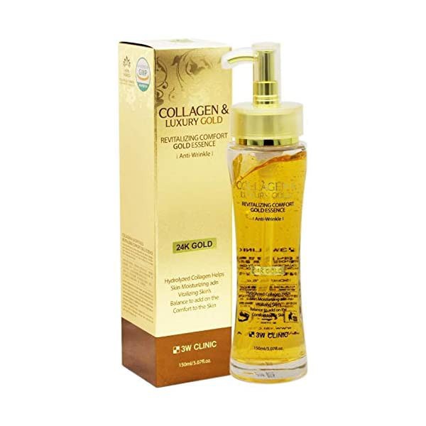 Serum trắng da - Serum vàng 24k Luxury Gold chống lão hóa 3W Clinic Hàn Quốc 150ml