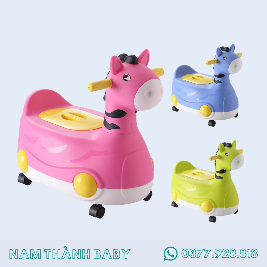 Bô trẻ em hình thú có bánh xe 2 trong 1 9BABY