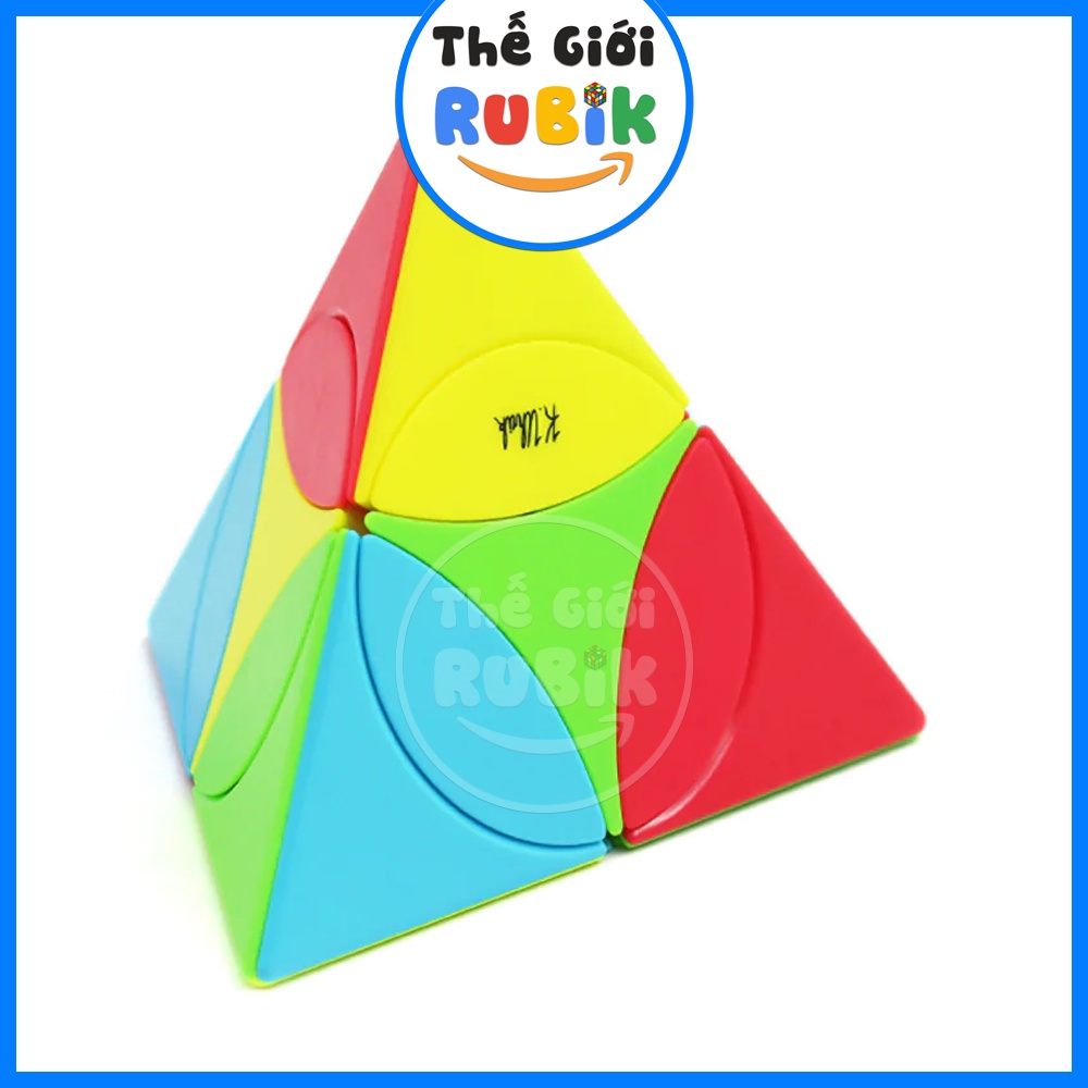 Rubik QiYi Coin Pyraminx Tetrahedron Ancient Cube Rubic Tam Giác Biến Thể 4 Mặt | Thế Giới Rubik