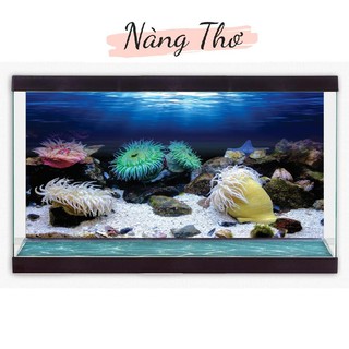 Decal dán Hồ Cá 3D siêu đẹp_GIÁ RẺ 08