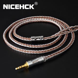 Dây cáp nối tai nghe bằng đồng mạ bạc 16 lõi 3.5 / 2.5 / 4.4mm Mmcx / 2pin / Qdc / Nx7 tiện dụng