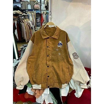 ÁO KHOÁC KAKI NHUNG CỔ SƠ MI PHONG CÁCH TRẺ TRUNG NĂNG ĐỘNG THỜI TRANG VALENTINA SHOP