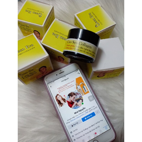 CAO SẸO COLLAGEN được tất cả các loại sẹo mới, sẹo lâu năm hũ 30gr