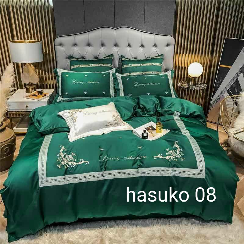 Bộ chăn ga gối lụa tencenl 60S thương hiệu