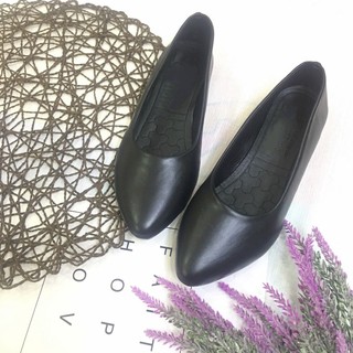 Giày bệt búp bê nữ dáng basic da mềm êm chân - Kèm hình thật