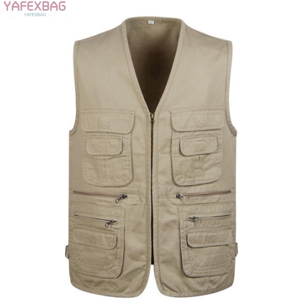 Áo khoác du lịch đa năng nhiều túi dành cho nam