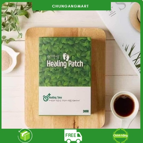 (Sale) Miếng Dán Thải Độc Chân Healing Patch Hàn Quốc 30 Miếng