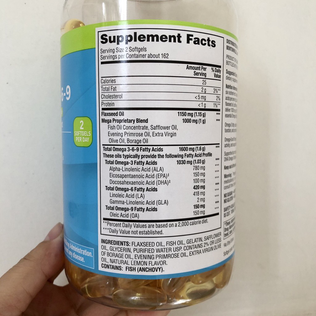 ❤️ BIG SALE [Date 6/2022] OMEG 369 Member's Mark 325 viên Mỹ | BigBuy360 - bigbuy360.vn