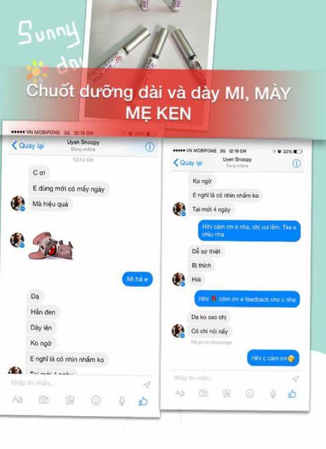 CHUỐT DƯỠNG MI VÀ MÀY DÀI DẦY MẸ KEN