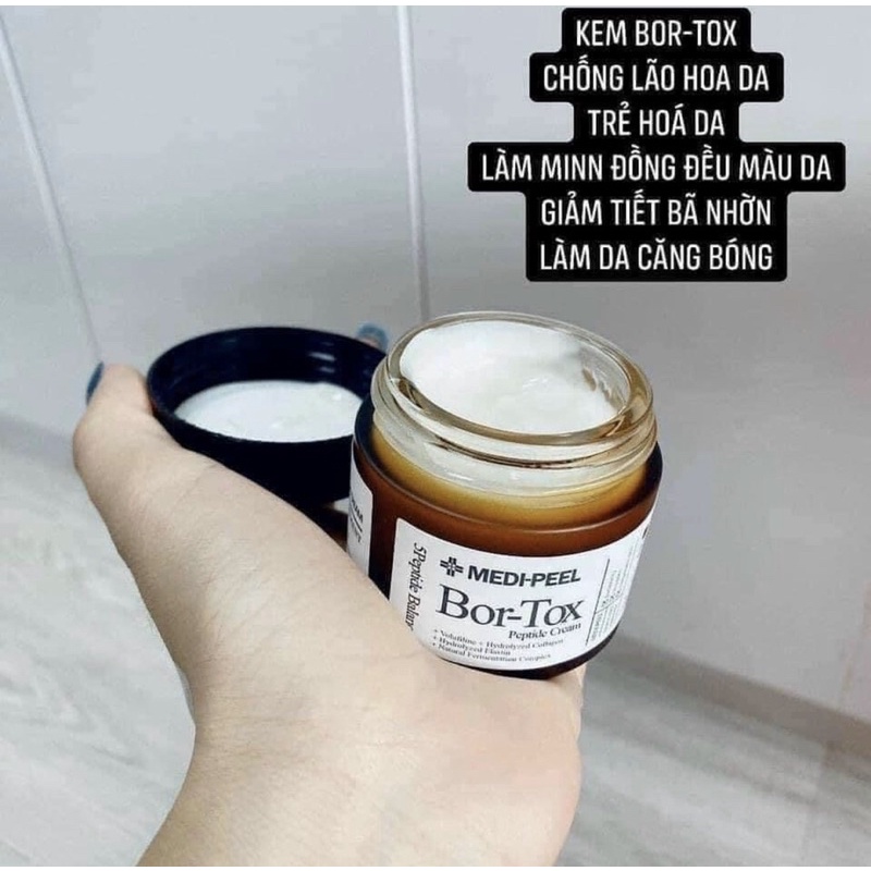 SERUM VÀ KEM DƯỠNG MEDIPEEL BORTOX PEPTIDE CĂNG BÓNG DA