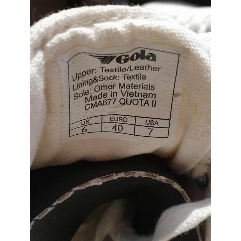 Giày nam hiệu GOLA xuất UK chính hãng, cực êm và siêu ấm