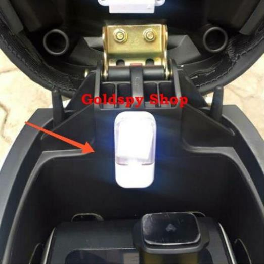 Đèn Led Cảm Ứng Tự Sáng Khi Mở Cốp Xe Máy, Ô Tô - Đèn Cốp Xe Tự Động Bật Tắt
