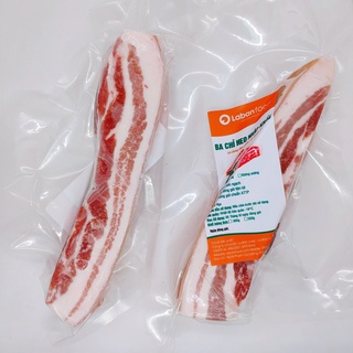 - Ba chỉ heo Nga rút sườn cắt khổ 500g