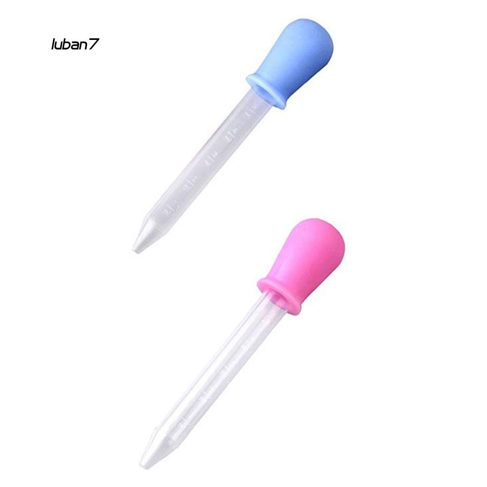 Ống bơm nhỏ giọt 5ml 12cm x 2cm dùng cho trẻ uống thuốc tiện dụng