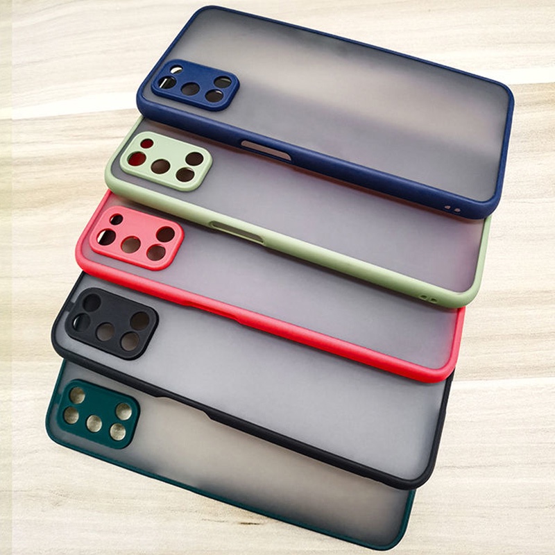 Ốp điện thoại cứng mặt nhám trong suốt chống sốc dành cho Samsung Galaxy ss M51 M31 M11 M31S M01 J5 J2 J7 Prime 5G
 4G 2022