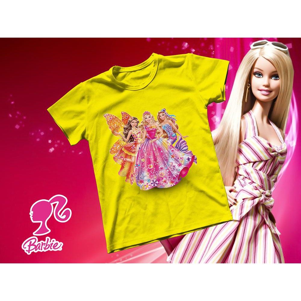 Áo thun Cotton Unisex - Movie - Barbie - Barbie công chúa