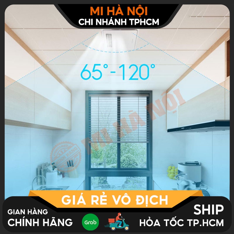 Quạt đảo gió tạo ion âm trần Yeelight YLYB04YL