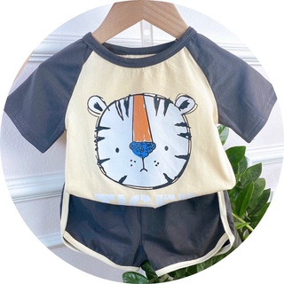 Đồ bộ cho bé trai chất cotton mềm mại thấm hút