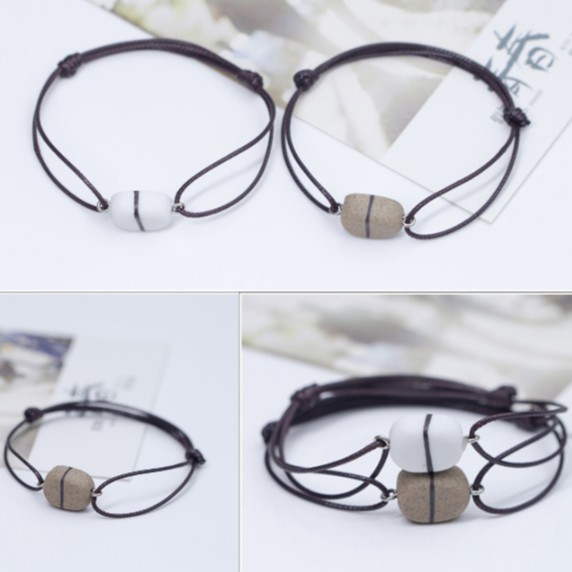 Vòng Đeo Tay Cặp Đôi Mặt Đất Sét Nhật