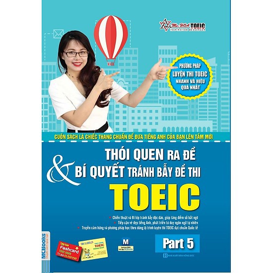 Thói quen ra đề và bí quyết tránh bẫy đề thi Toeic - Part 5 (Kèm Flashcard thực hành thông minh)