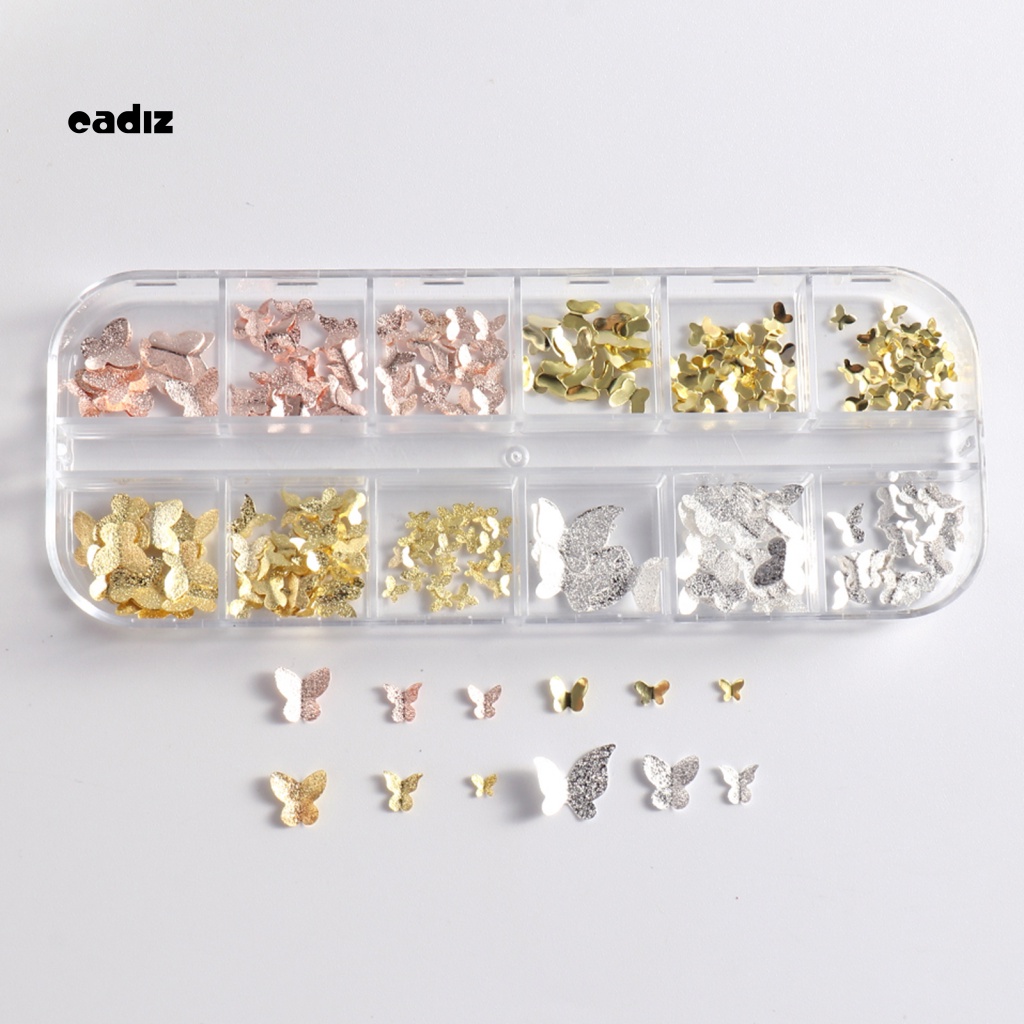 Bộ Móng Tay Giả Hình Bướm DIY Có Thể Tái Sử Dụng