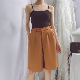 Quần ống rộng lửng