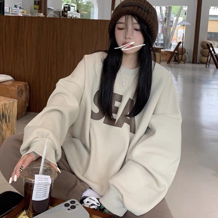 Áo Nỉ SEA, Áo Sweater Cổ Tròn 3 Màu Mặc Đôi Cực Cool 𝘽𝙮.𝙘𝙖𝙢𝙘𝙖𝙢 | BigBuy360 - bigbuy360.vn