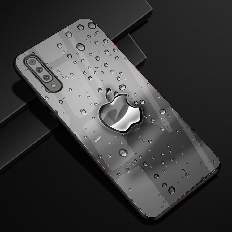 Ốp Lưng Kính SAMSUNG GALAXY A30S, A50, A50S, A70, A7 2018 Hình in 3D sáng bóng cao cấp