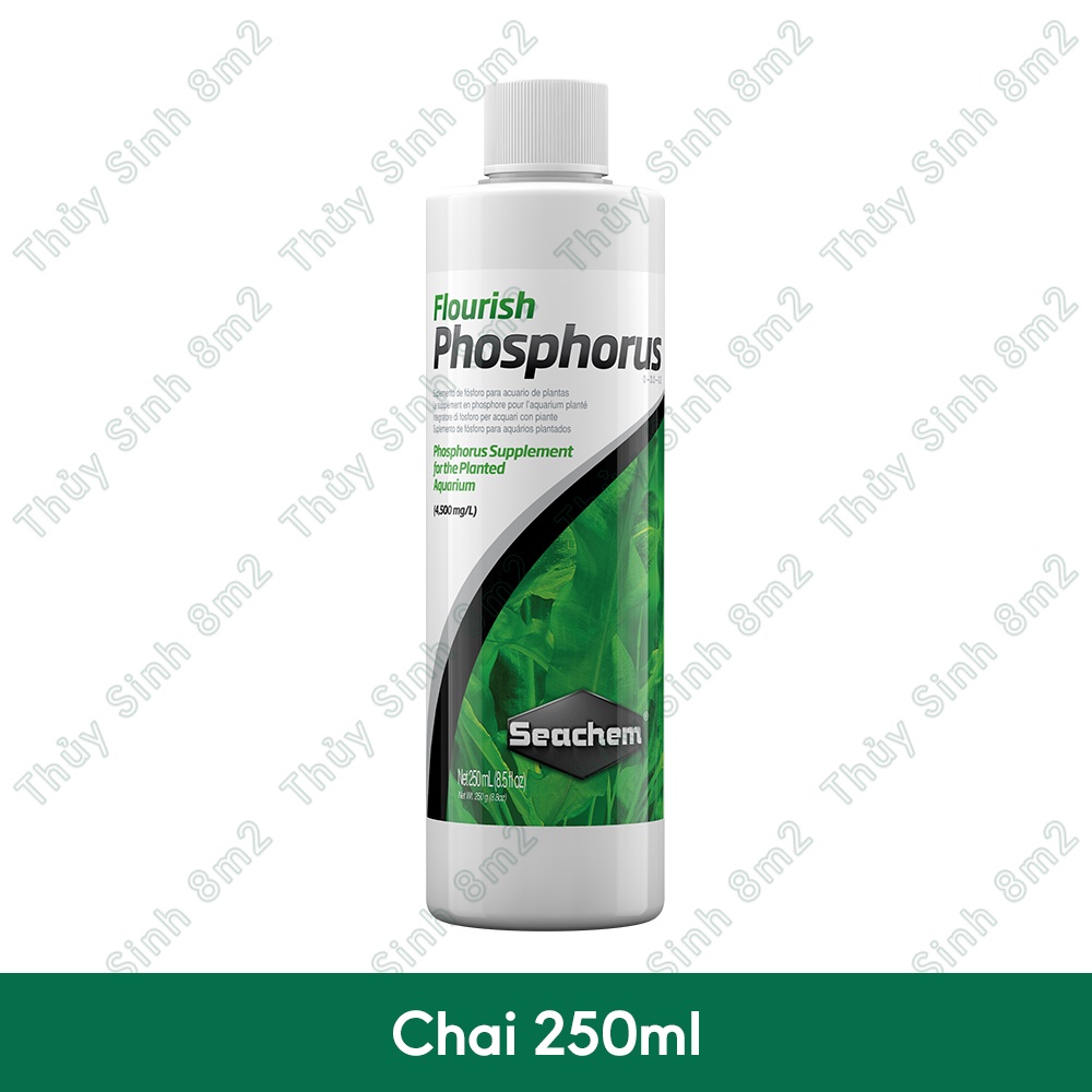 Phân Nước SEACHEM Flourish Phosphorus  - Cung cấp Đa lượng P cho cây thủy sinh - 8m2