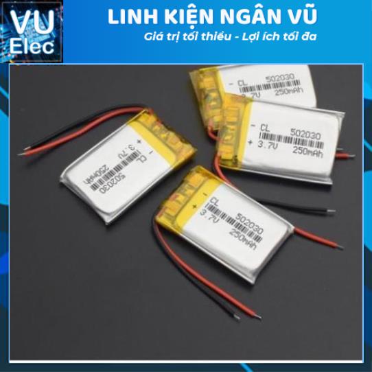 Pin Li-Po Lithium 3.7V Dung Lương Từ 40-4800mAh