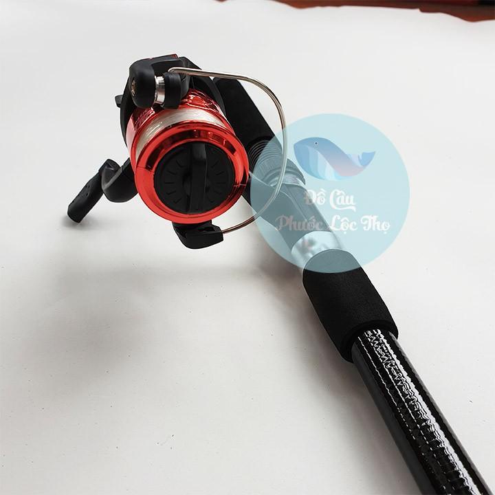 Bộ Cần câu 1m8 và sét phụ kiện đi câu như hình đặc biệt +1 lăng xê + 1 nhái giả (Đồ Câu Chất Lượng Giá Rẻ)