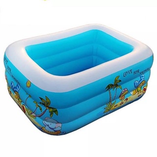 Bể phao bơi 1m5 3 tầng cho bé
